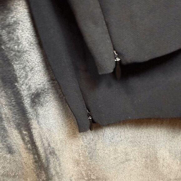 C/MEO Collective Harmony Pants High Waist Drape Pleats Taper Zipper Ankle Small - Picture 6 of 13